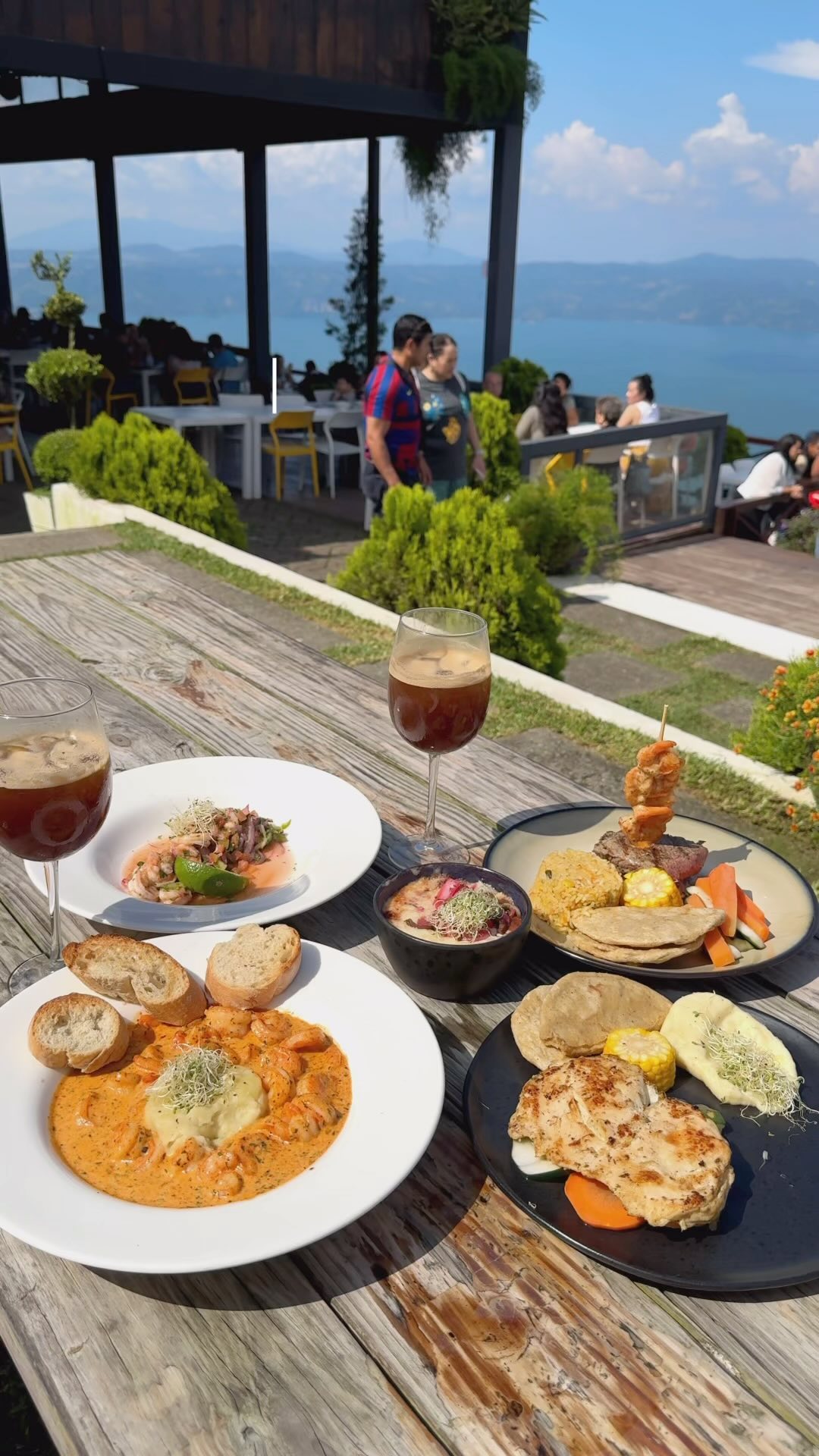 Volcanic Lakeside Cafe With Family Recipes