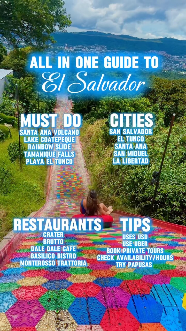 El Salvador's Natural Wonders and Culinary Delights
