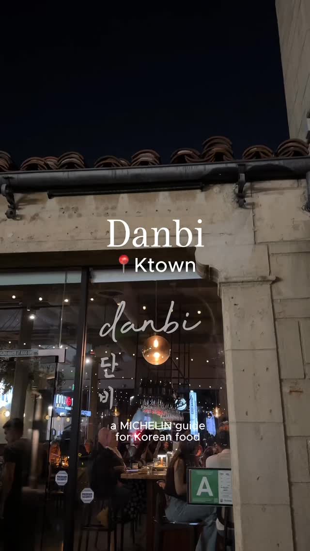 Michelin Korean Restaurant Danbi Serves Creative Dishes