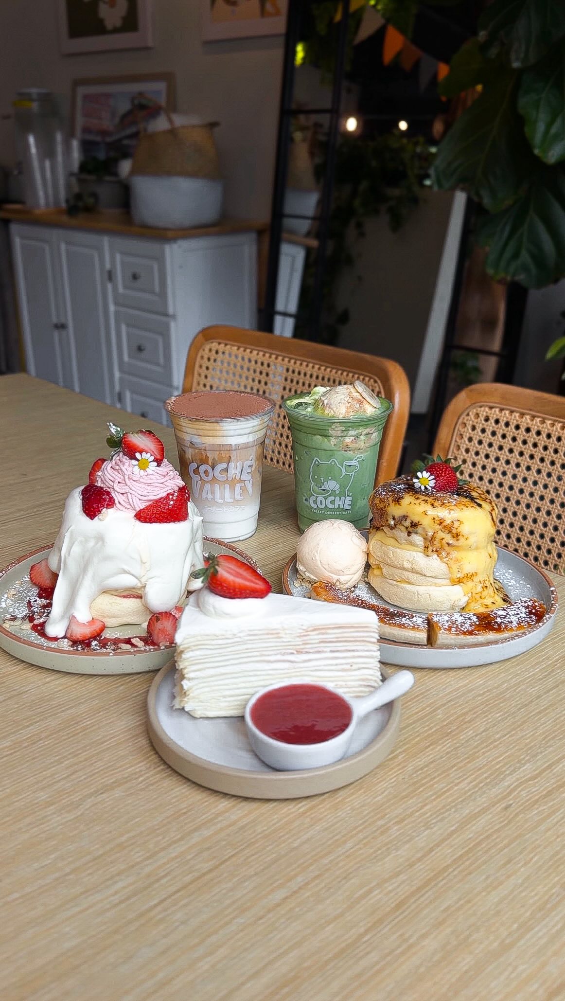 Fluffy Soufflé Pancakes and Desserts in Seattle