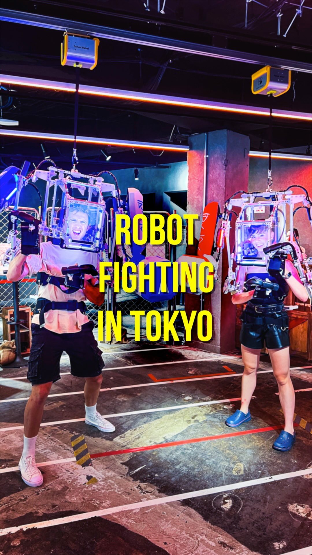 Red Tokyo Tower: Futuristic Arcade