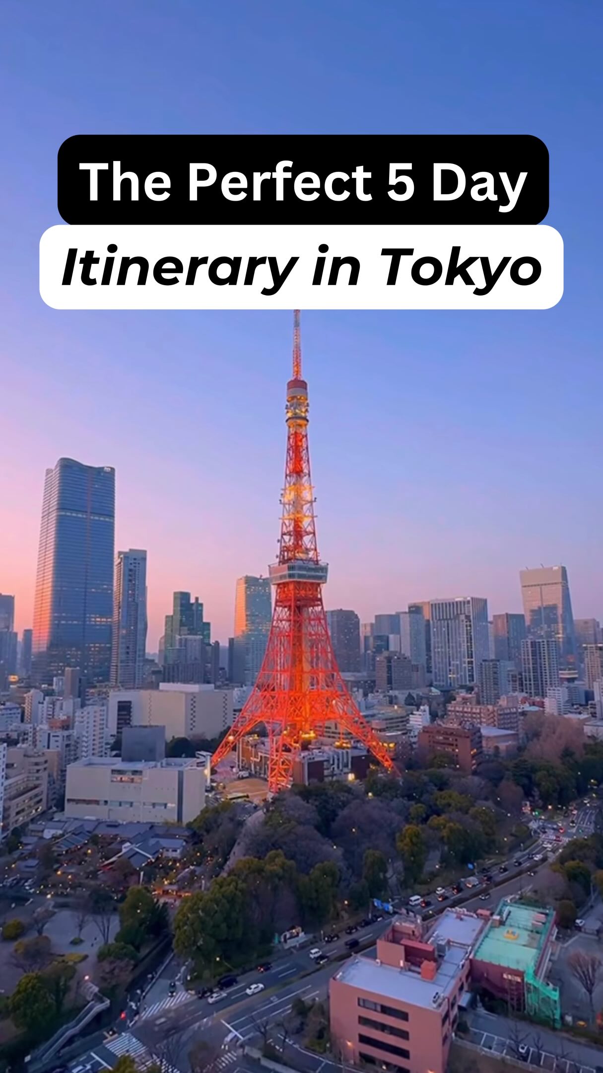 Tokyo Itinerary: Iconic Sites, Eats, and Day Trips