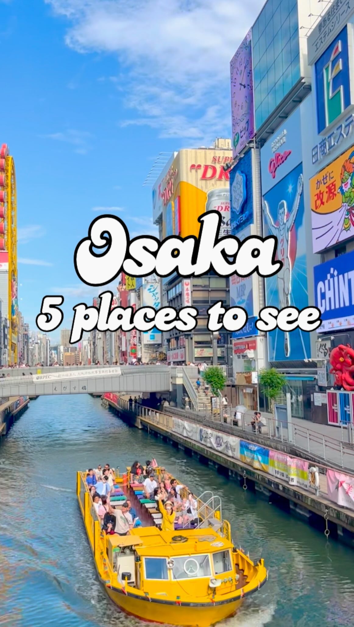 Five Osaka Attractions For Your Visit