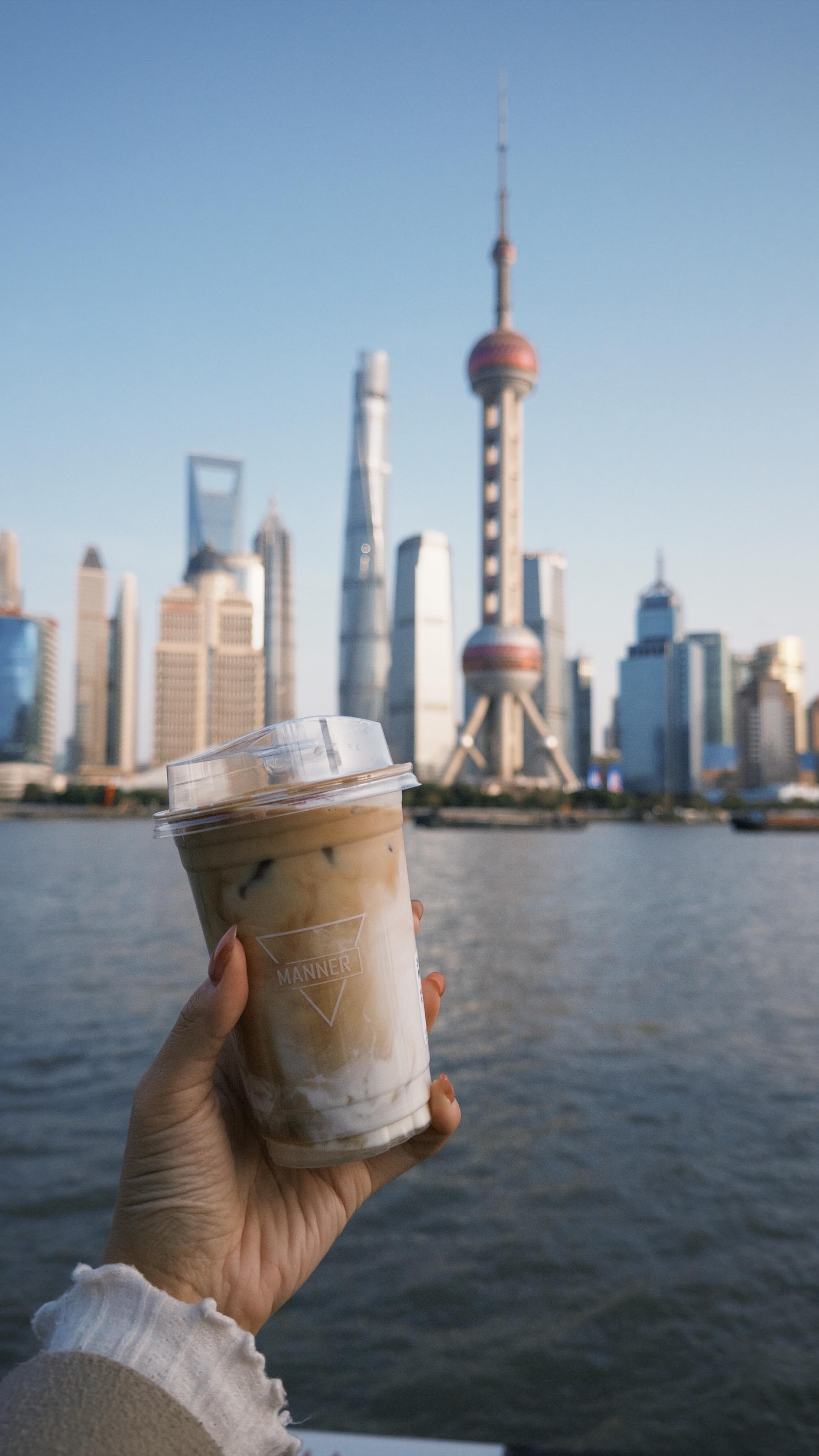 Shanghai's Manner Coffee Offers Iconic Sunset Views