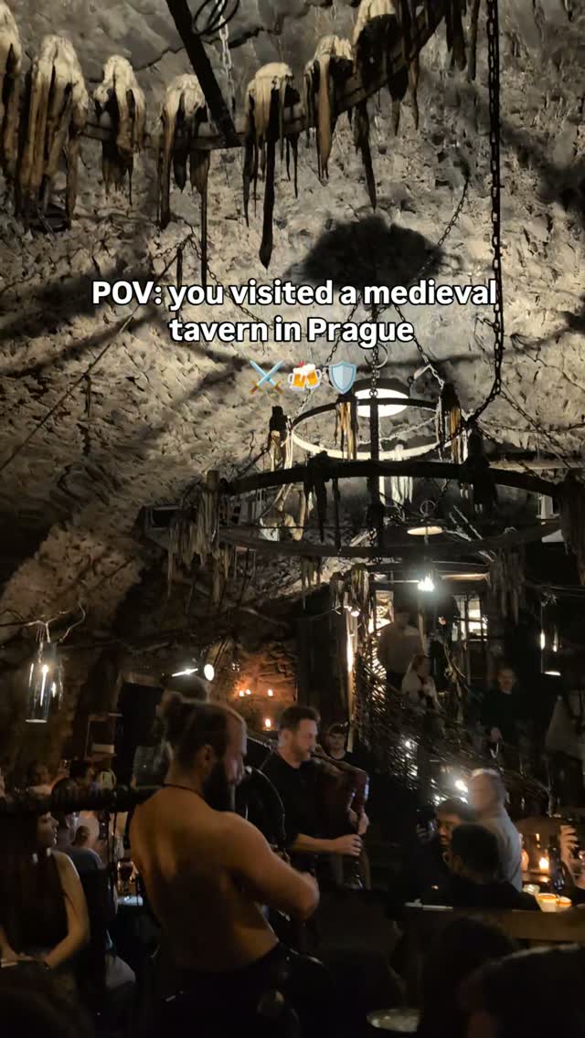 Prague's Medieval Tavern Offers Unique Dining