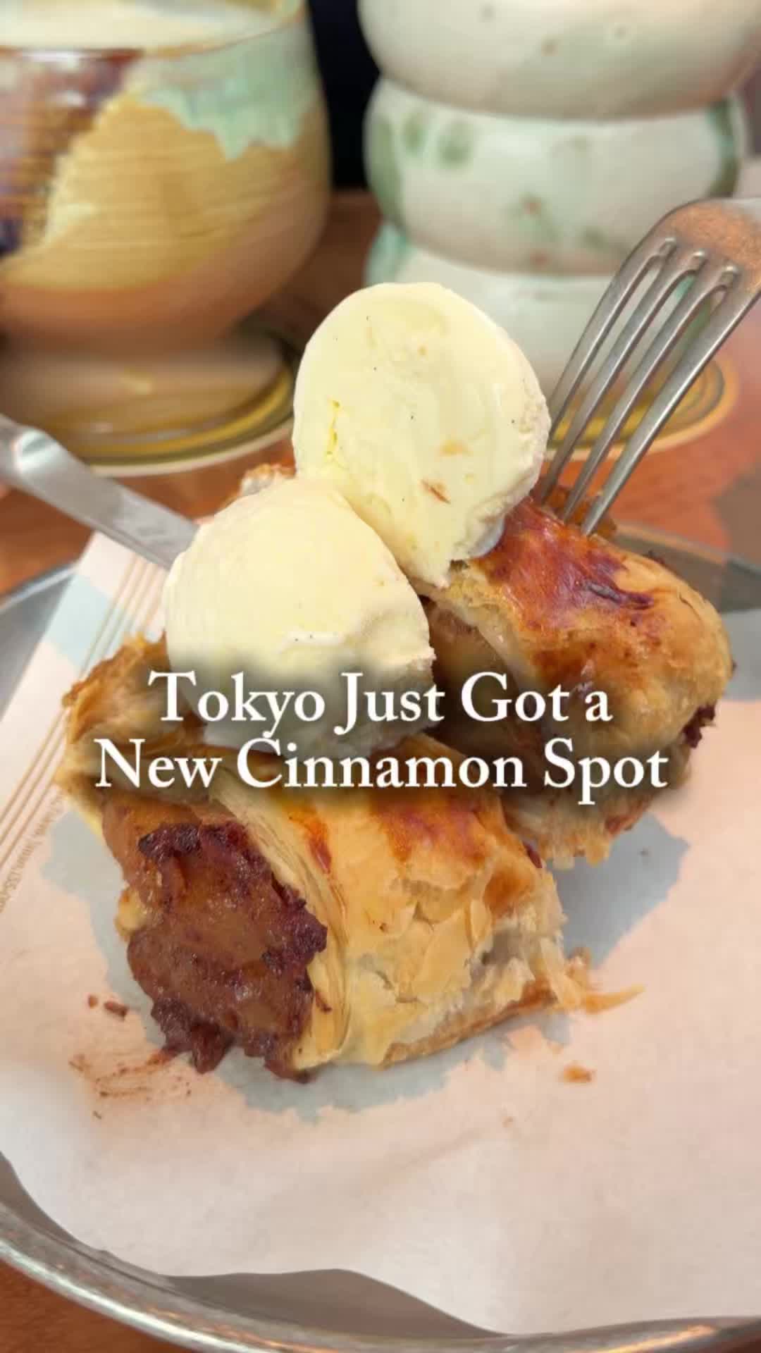 New Cinnamon Café Opens Near Shimokitazawa Station