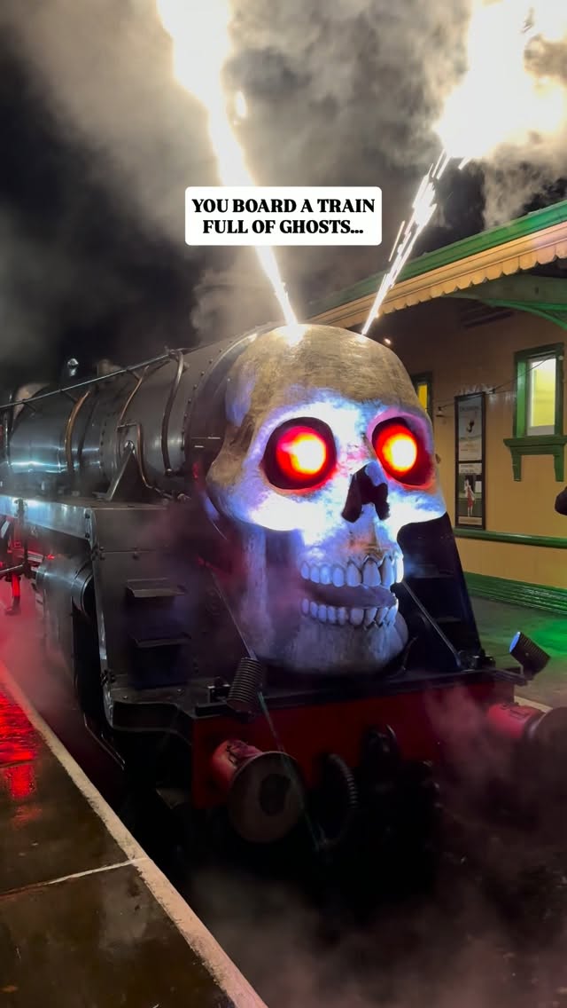 Bluebell Railway's Halloween Ghost Train Adventure