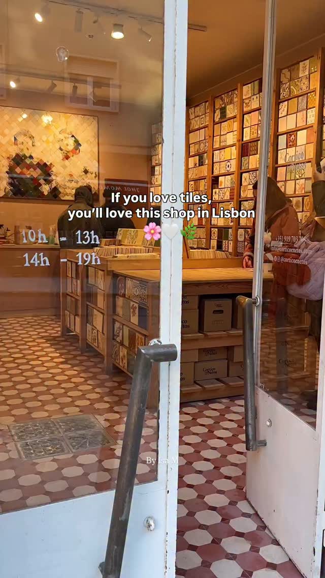 Lisbon Tile Shop Features Old Factory Tiles