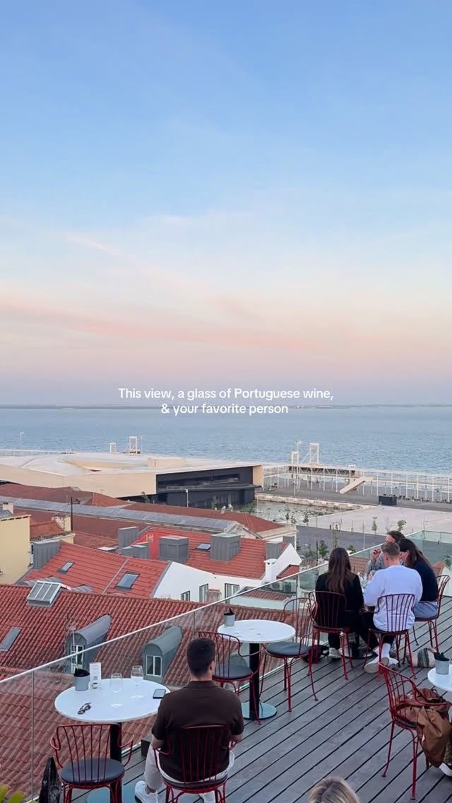 Memmo Alfama Lisbon Rooftop Bar Sunset Views