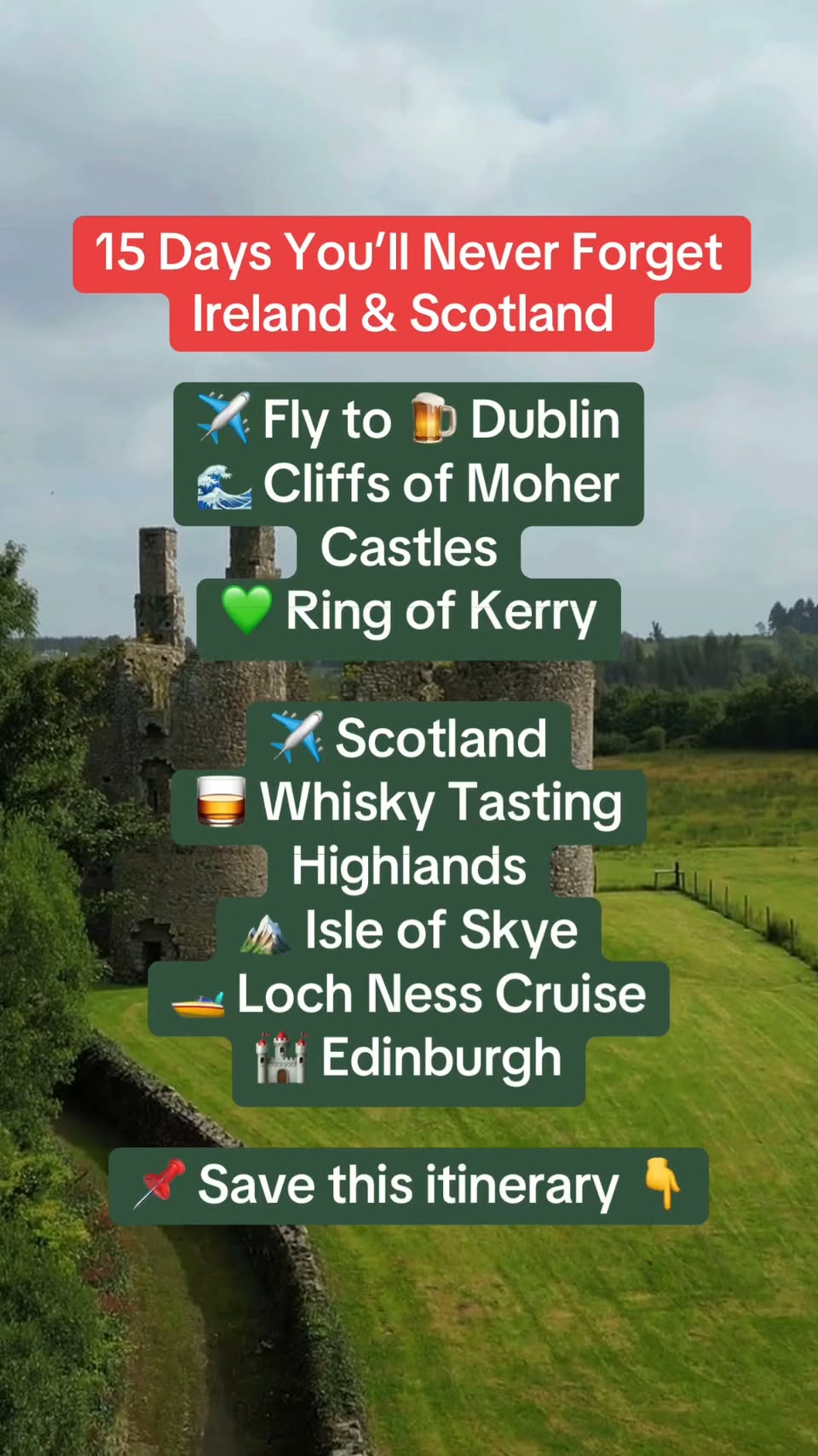 Scottish Highlands and Irish Coastal Escapes