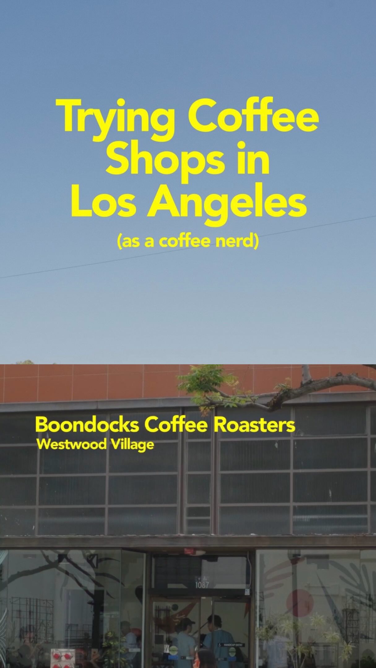Westwood Village And Boondocks Coffee Roasters