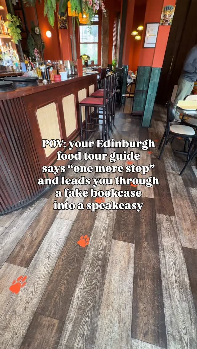 Hidden Speakeasy Found Behind Edinburgh Restaurant