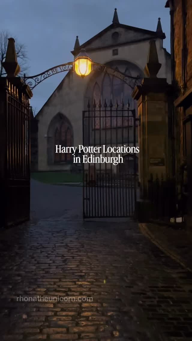 Harry Potter Inspired Spots In Edinburgh