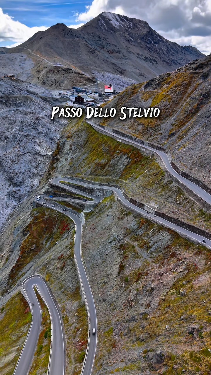 Stelvio Pass's Scenic Mountain Roads