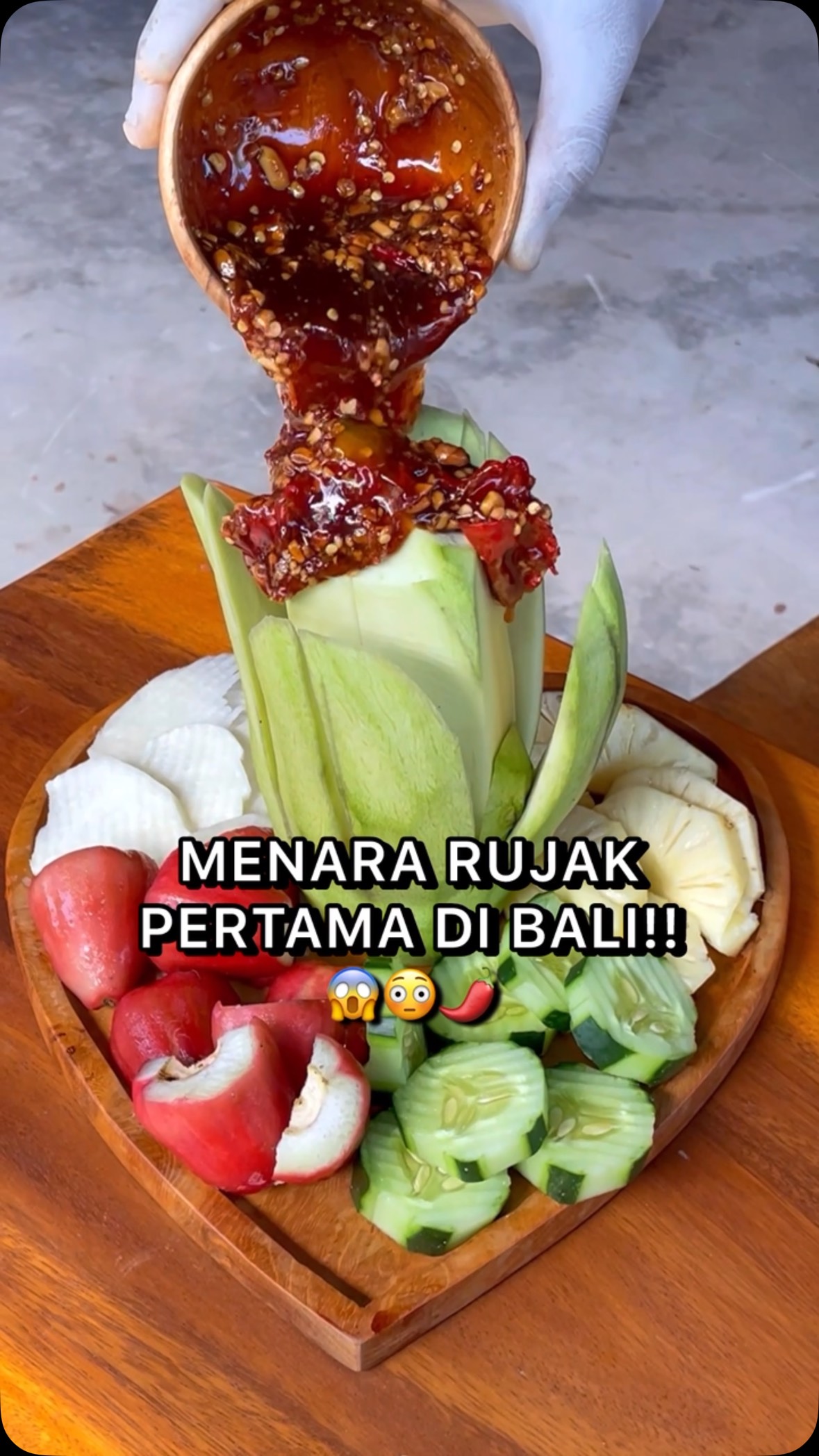 Warung Rujak Sundari Offers Unique Rujak Dishes