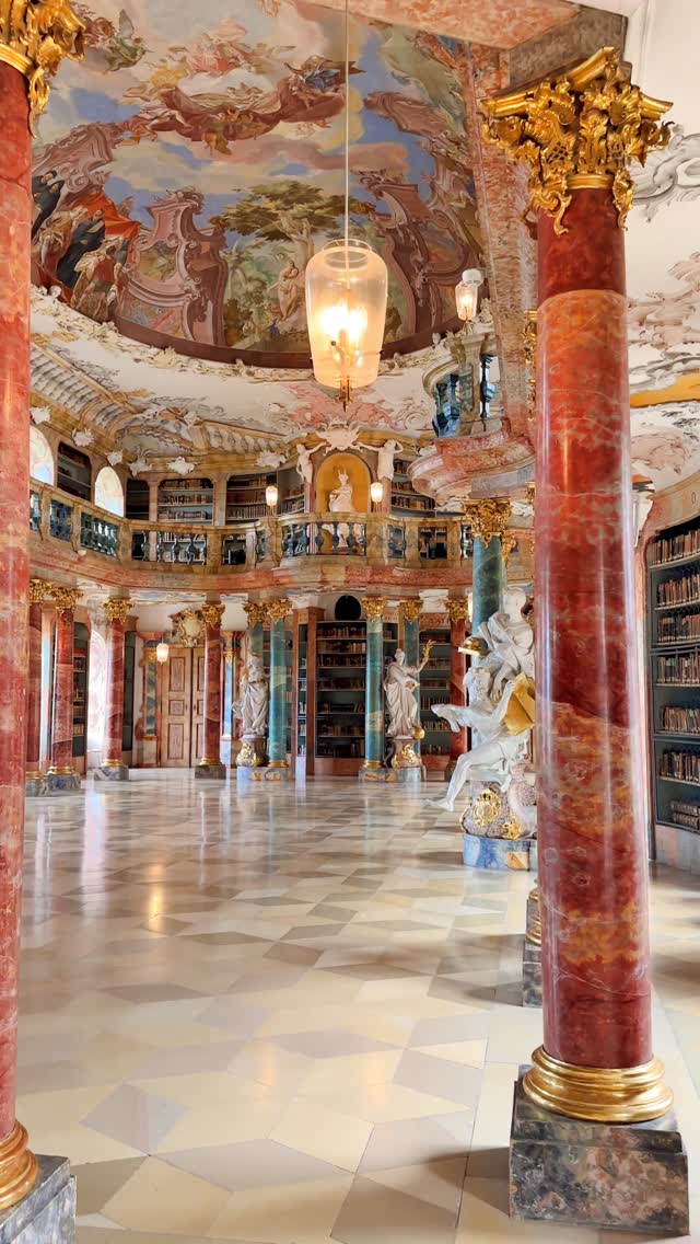 Wiblingen Abbey: A Rococo Masterpiece Library