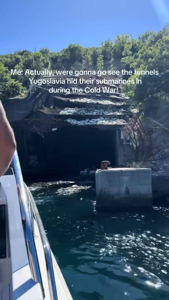 Montenegro's Cold War Submarine Tunnel