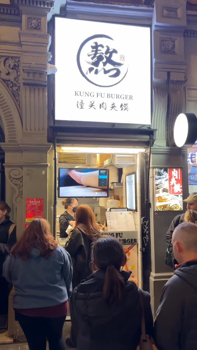 Kung Fu Burger's Viral Duck Burger in London Chinatown