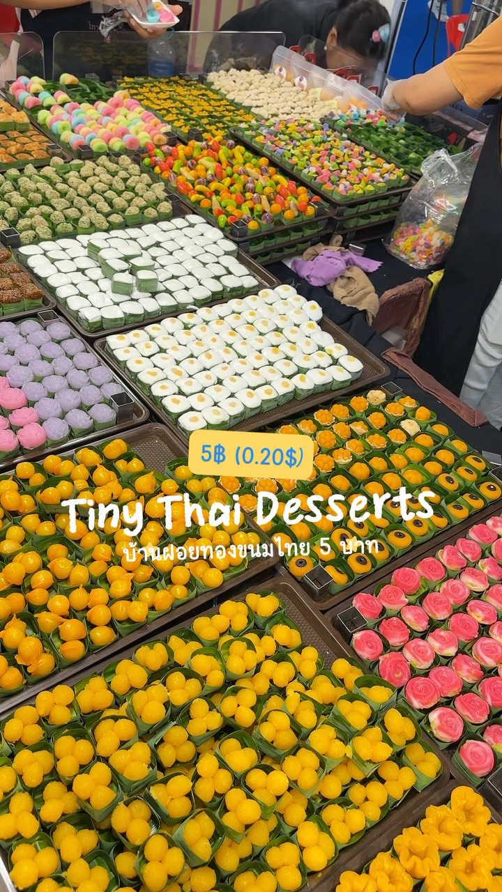 Baanfoythong's Tiny Traditional Thai Desserts