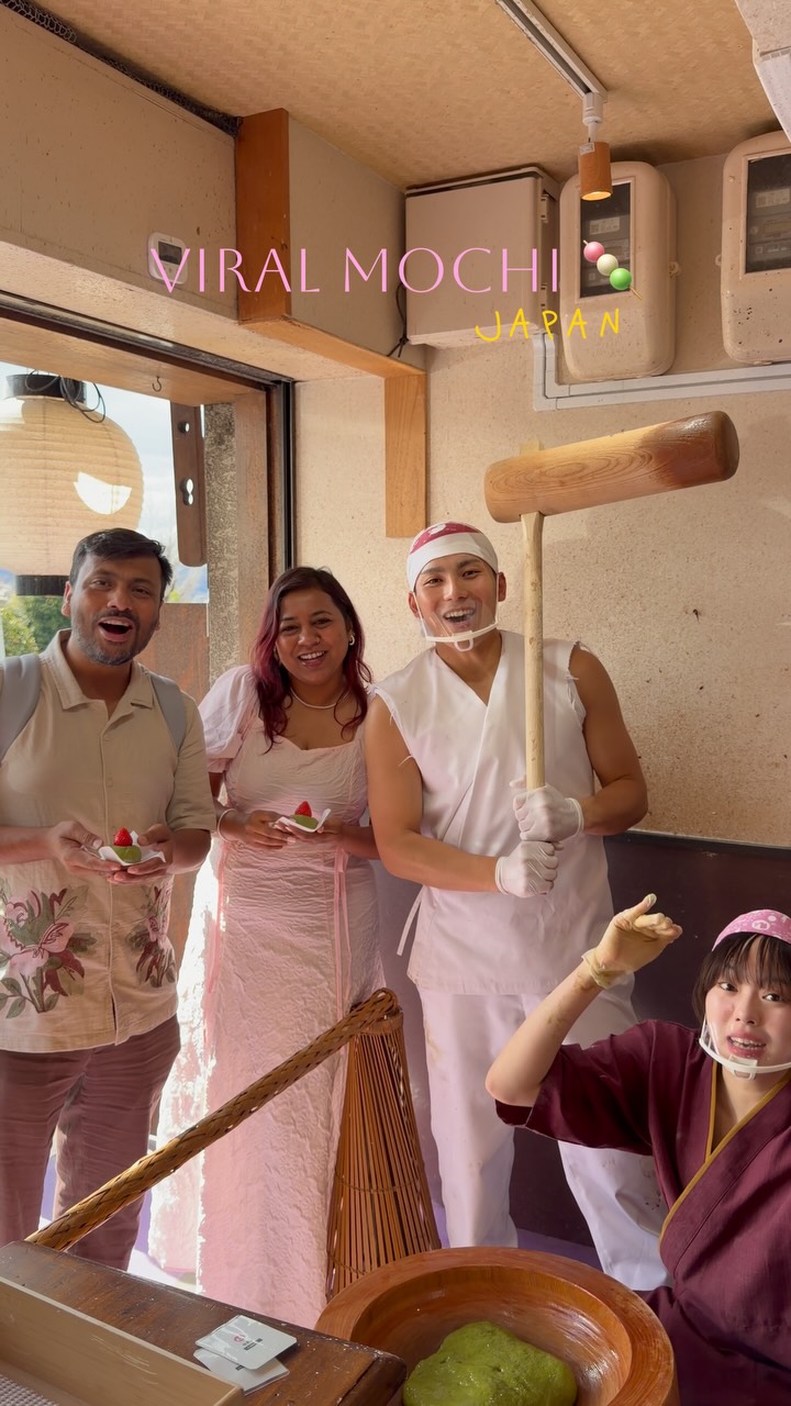 Kyoto Mochi Shop Near Kiyomizu-dera Temple