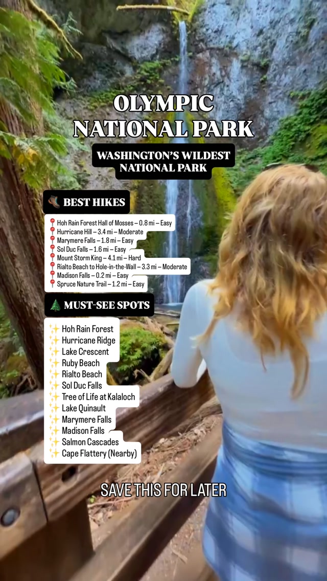 Olympic National Park: Best Hikes and Must-See Spots