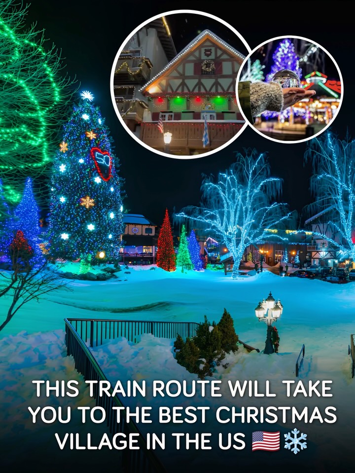 Bavarian Village Offers Polar Express Christmas Experience