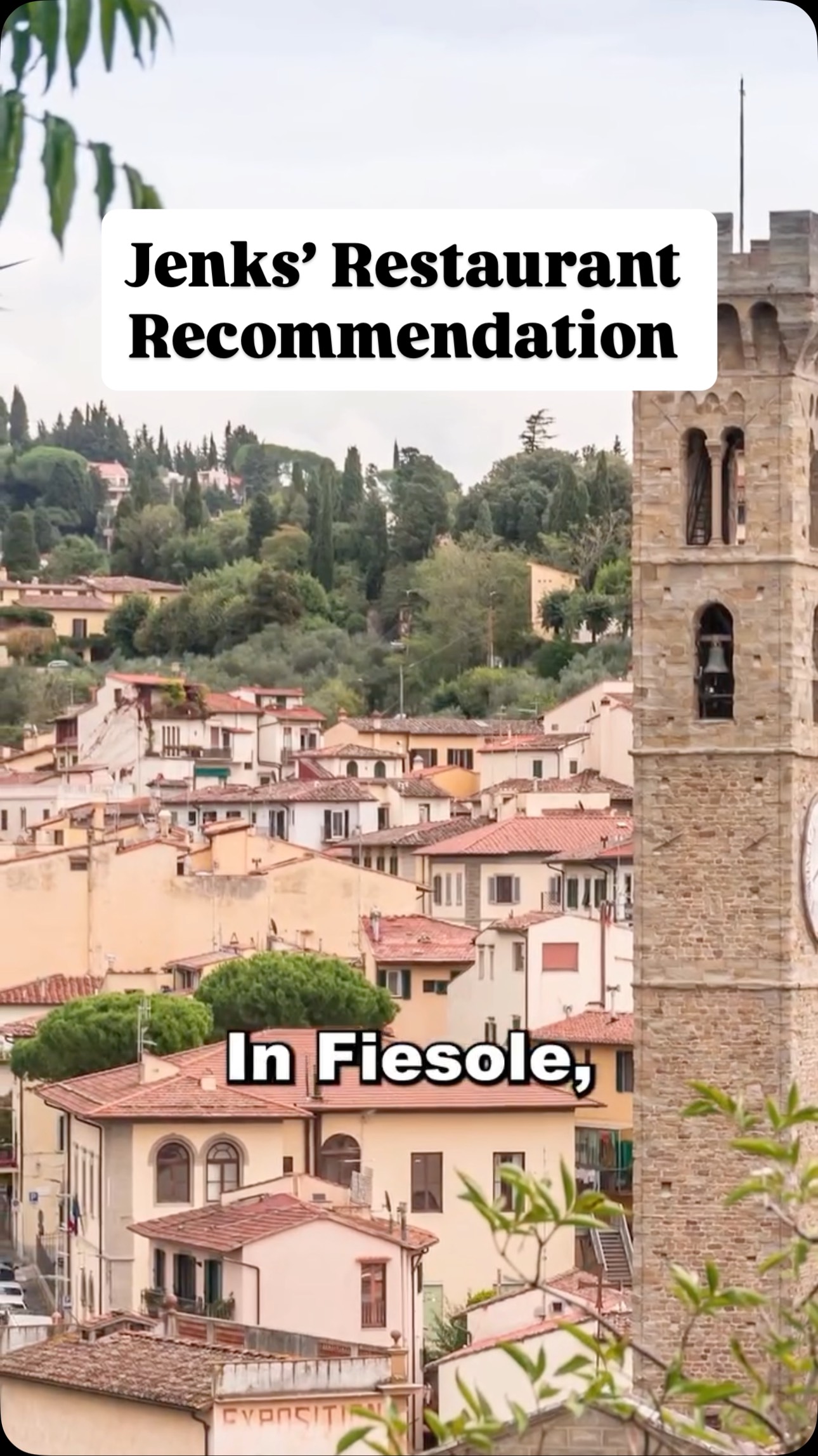 Tuscan Hilltop Dining and Historic Sites