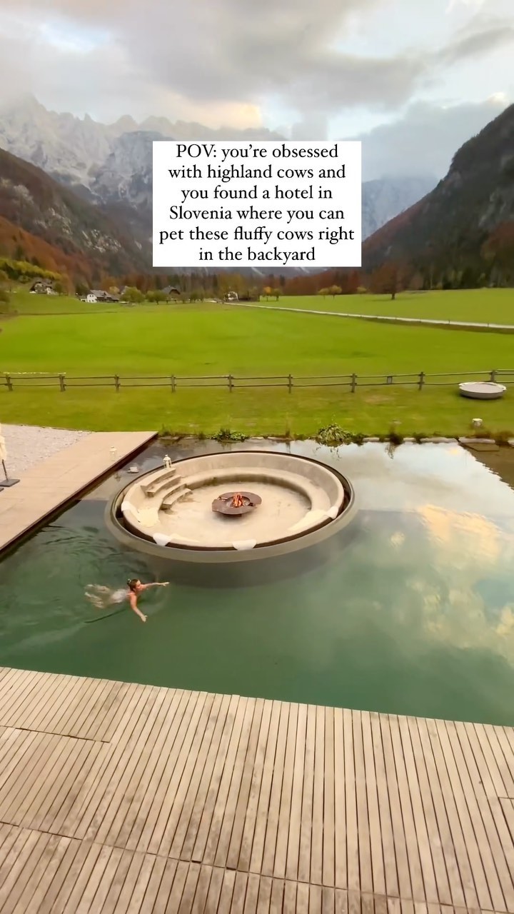 Hotel Plesnik's Highland Cows and Mountain Views