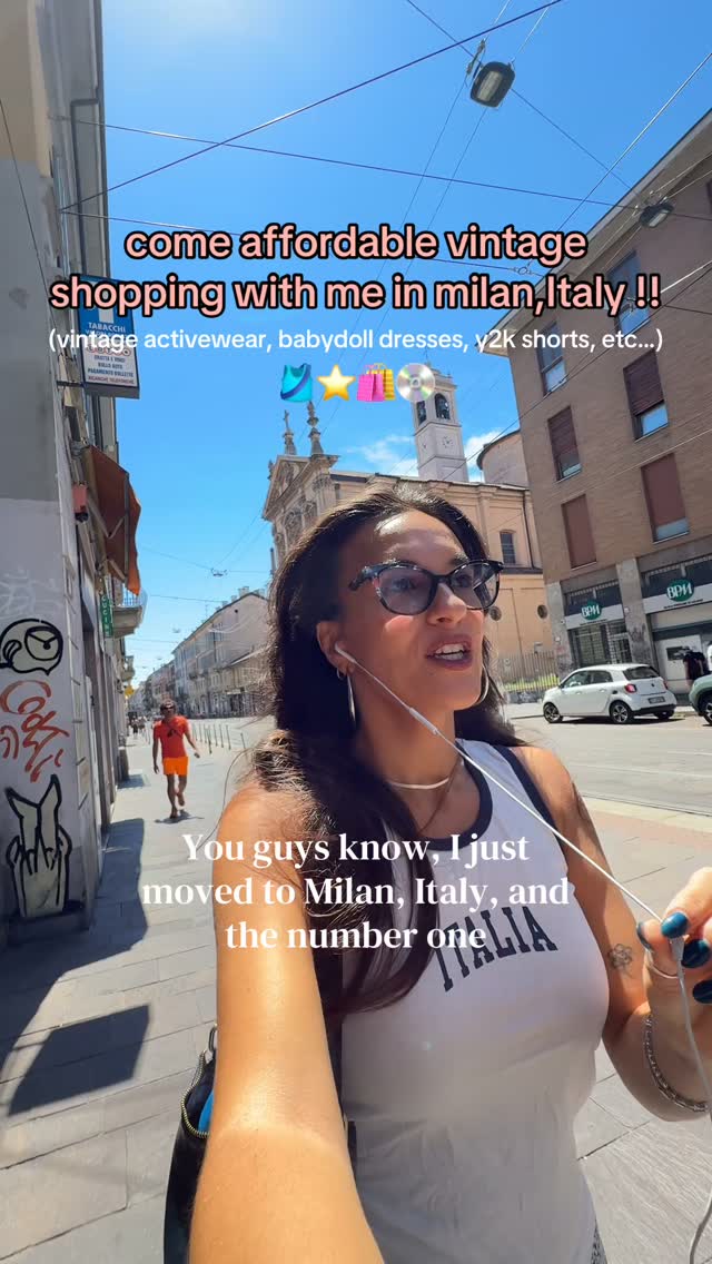 Affordable Vintage Shops in Milan