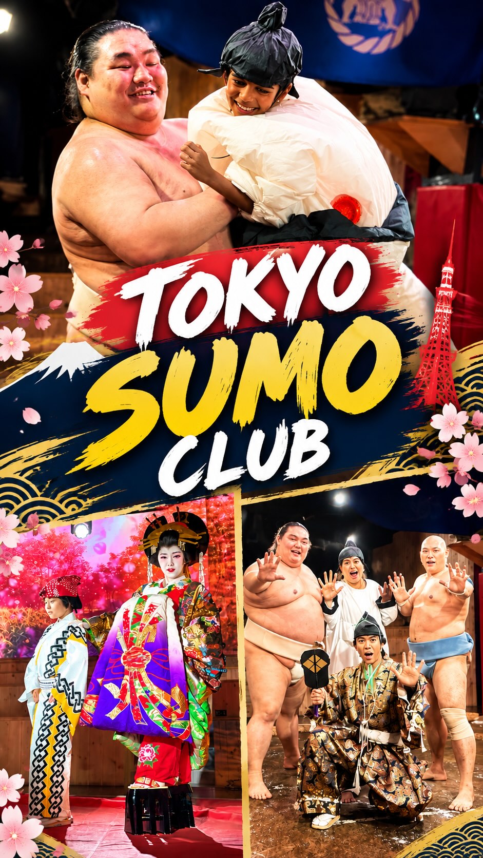 Tokyo Tower Offers Sumo Culture and Entertainment