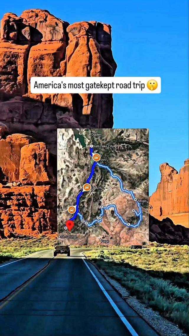 Utah's Red Rock Wonders And Salt Lake City