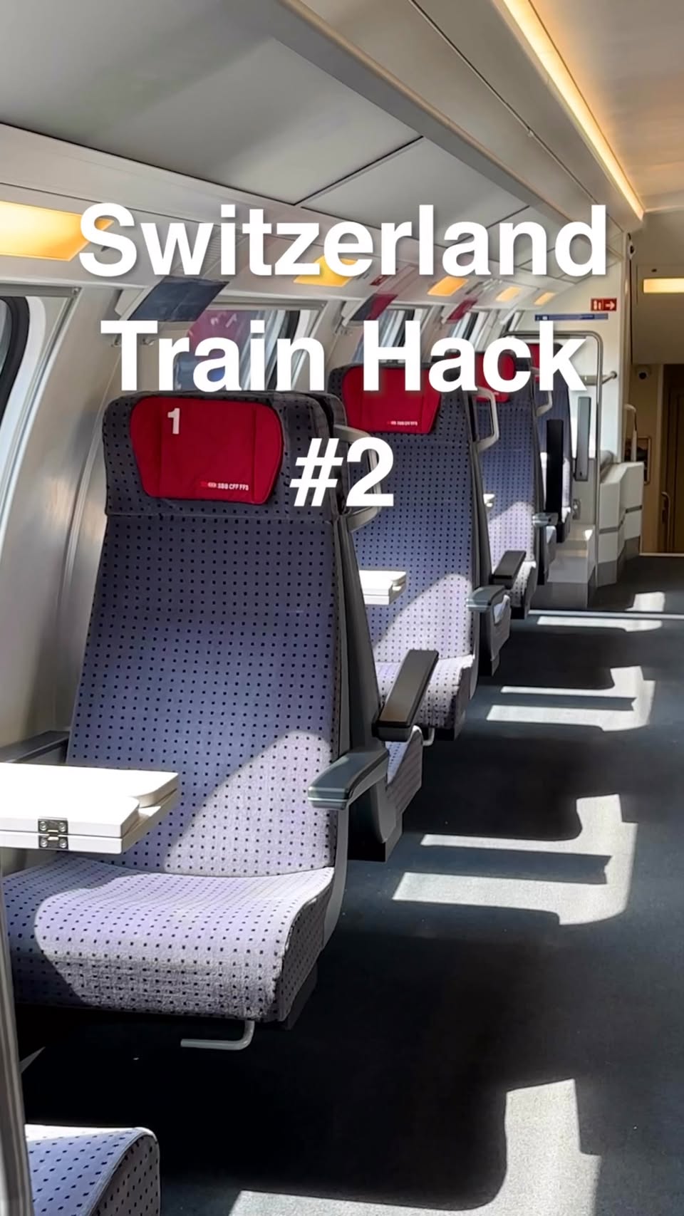Swiss Train Travel Without Reservations