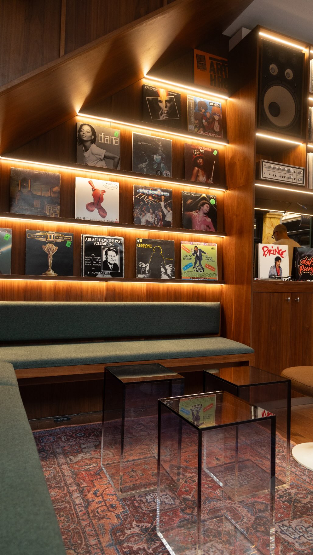 Parisian Vinyl Cafe With 15,000 Records