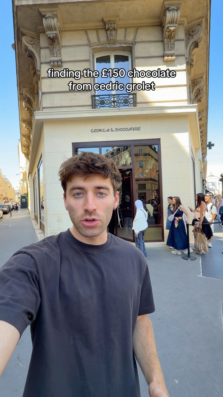 Cedric Grolet's New Chocolate Shop