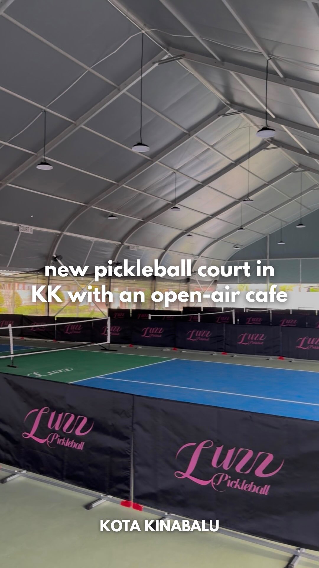 Pickleball Courts With Open-Air Cafe