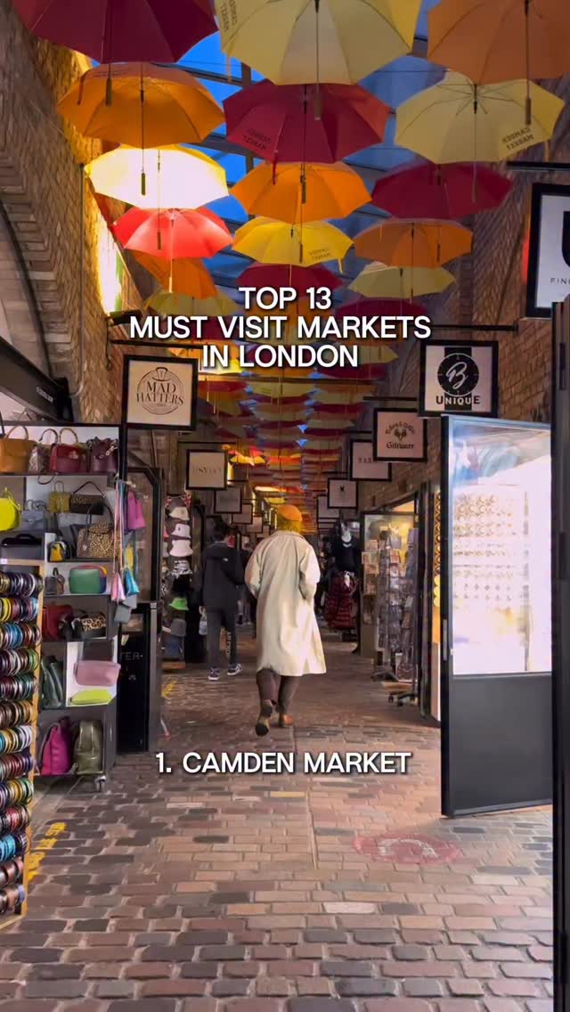 London's Must-Visit Markets for Food and Finds