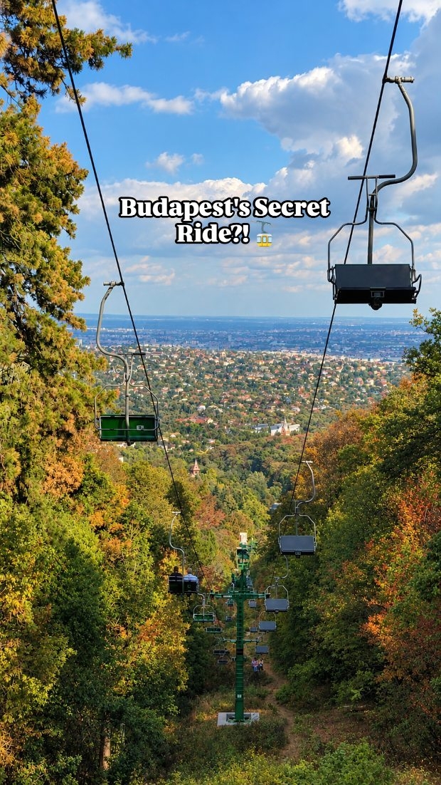 Budapest's Scenic Chairlift Ride Above Buda Hills