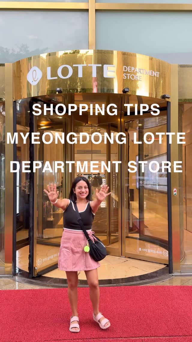 Lotte Department Store: Perks For Shoppers