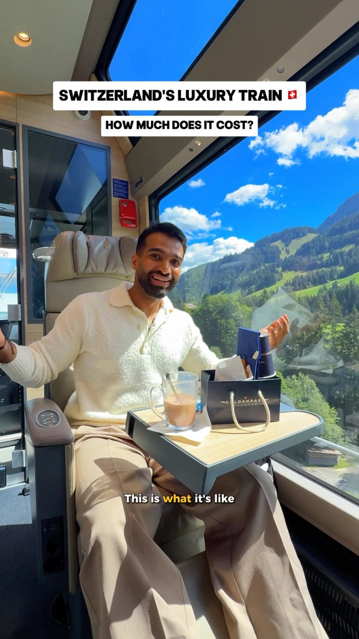 Swiss Train Journey: Interlaken to Montreux