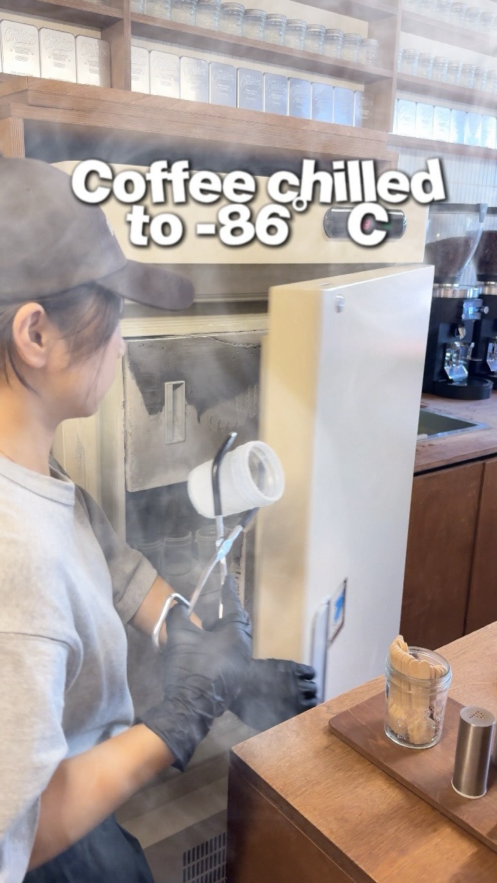 Shanghai Cafe Serves Ultra-Cold Coffee