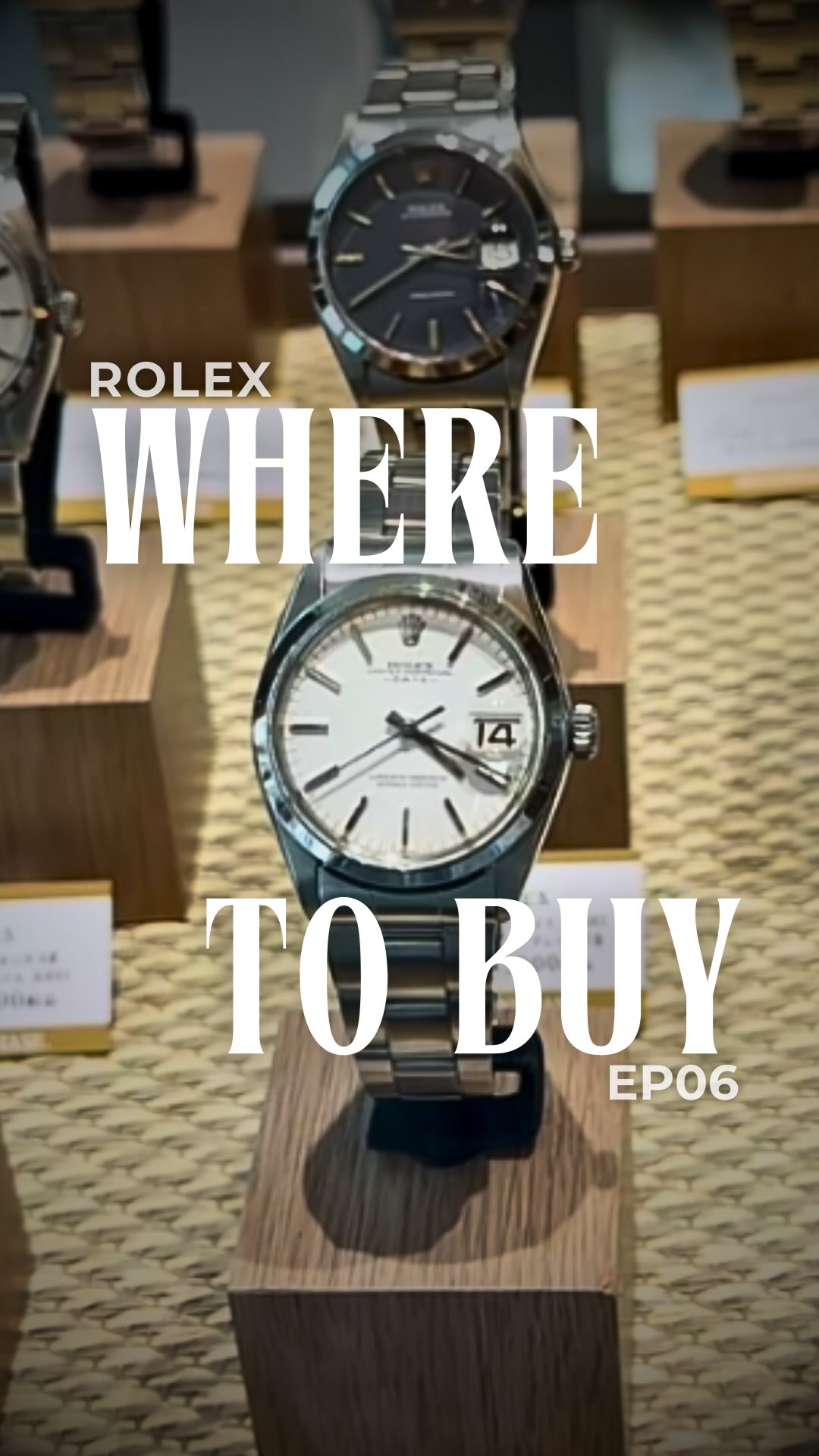Tokyo's Underrated Vintage Rolex Retailers