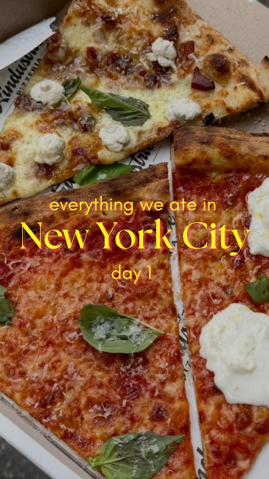 New York City's Best Spots For Pizza, Bagels, and Coffee
