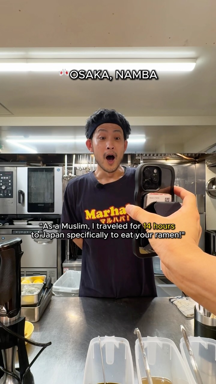 Halal Ramen Spot in Osaka Features Wagyu