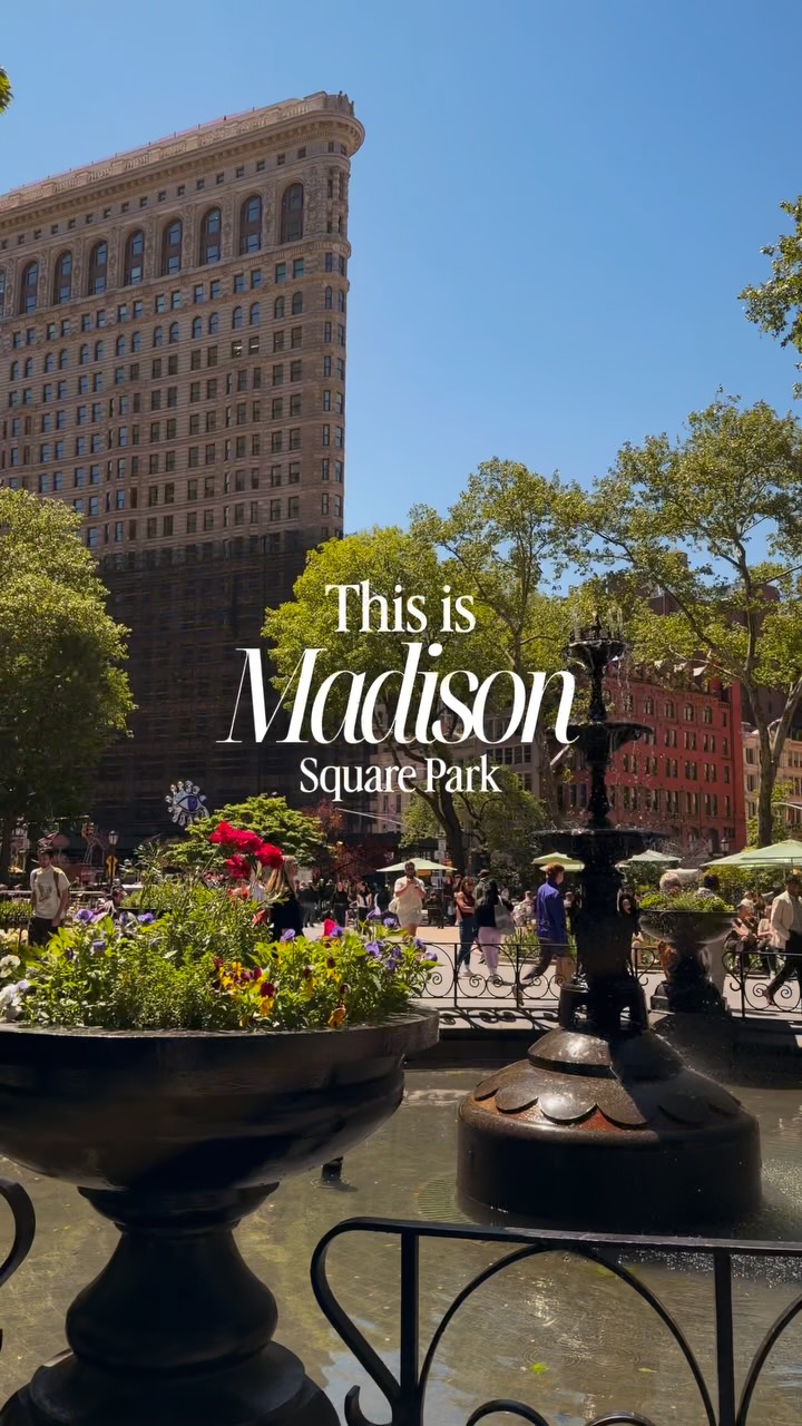 Madison Square Park And Flatiron Building