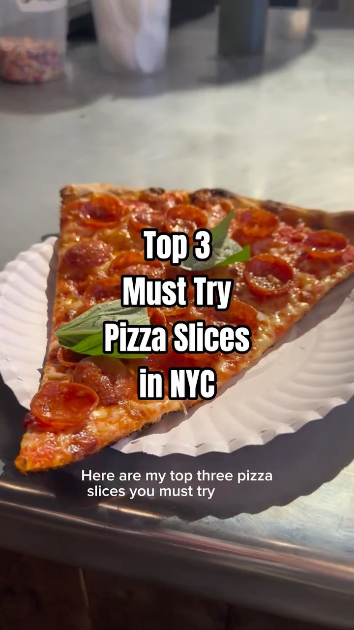 New York's Top Three Pizza Slice Destinations