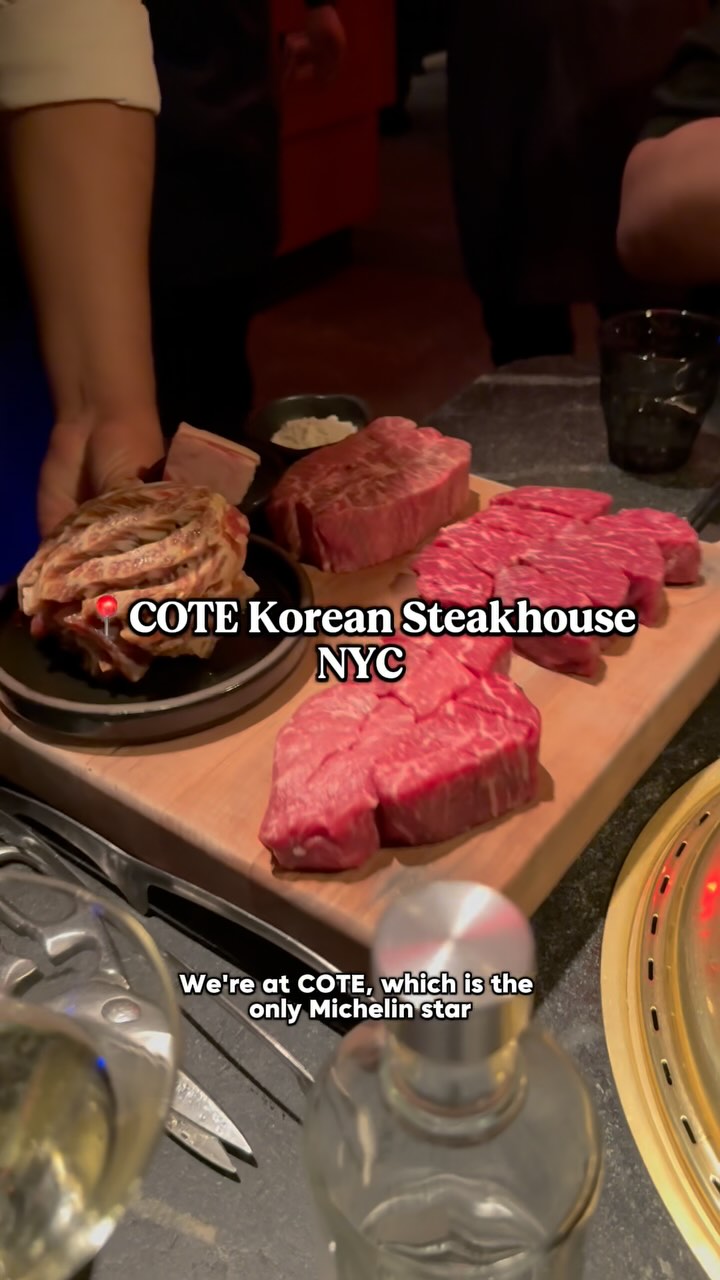First Michelin Star Meal For Mom At COTE