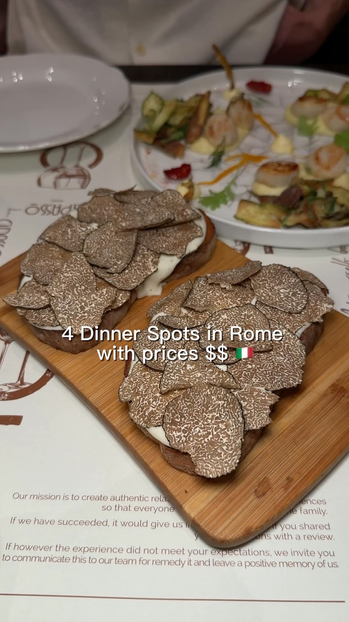 Rome Restaurants: Popular Dishes and Dining Experiences