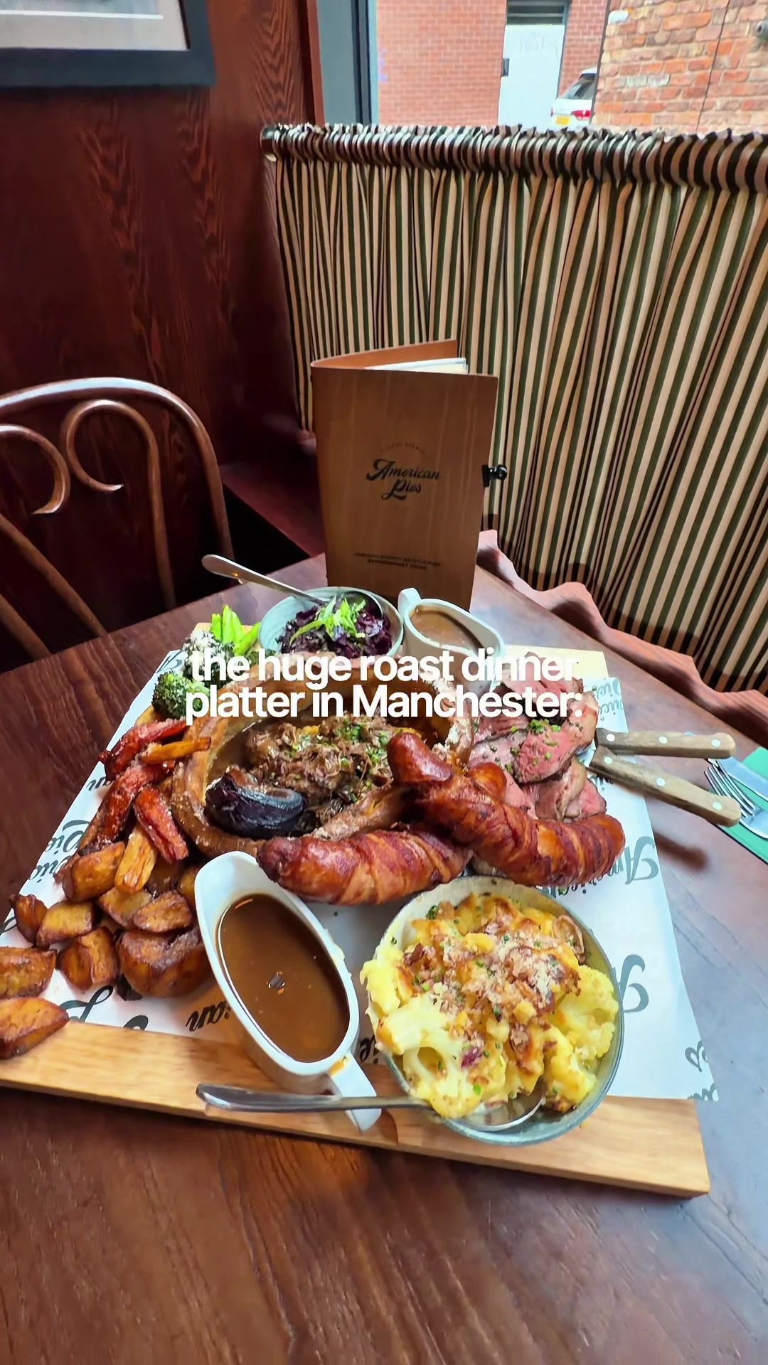 American Pies Mcr's Giant Yorkshire Pudding Roast
