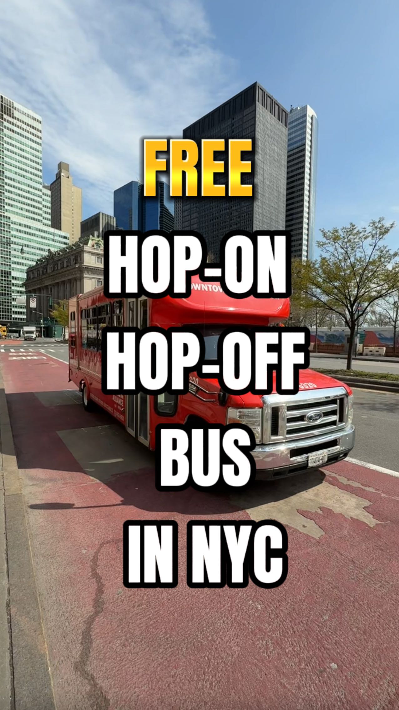 Free Bus Tour of Lower Manhattan Sites