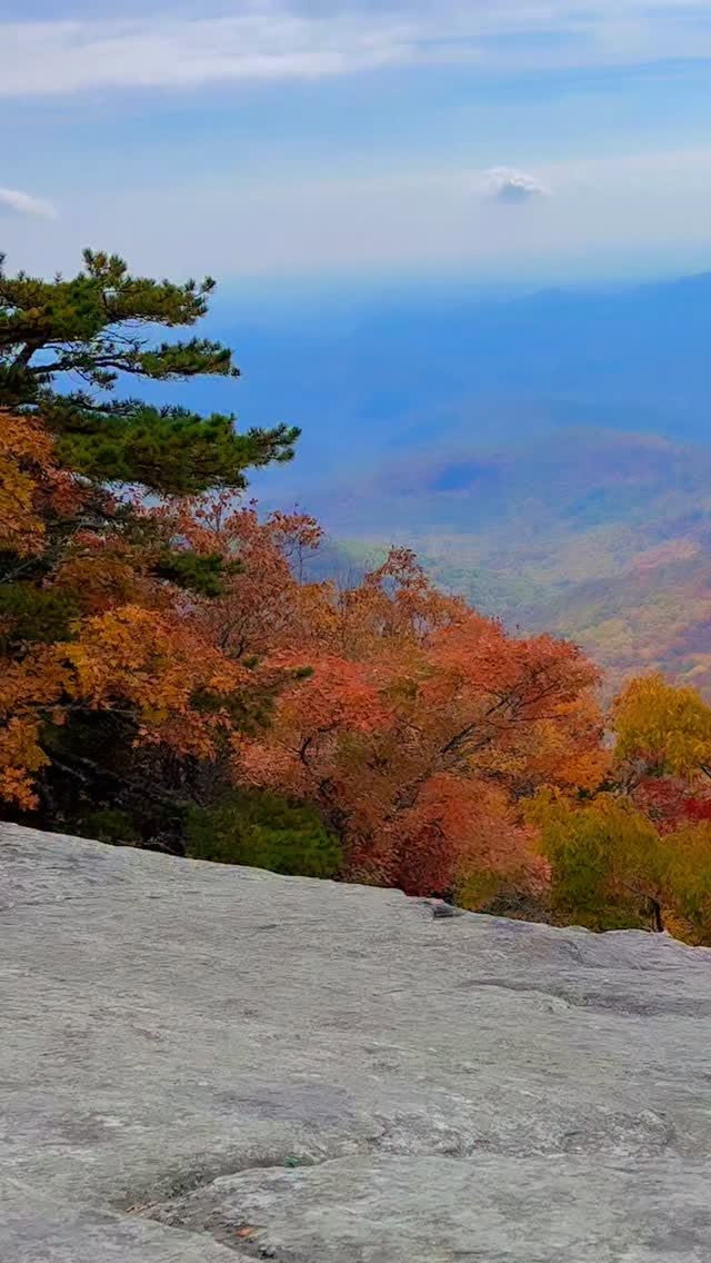Autumn Foliage Views Along Blue Ridge Parkway